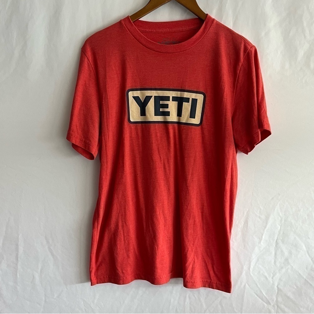 YETI Red Logo Short Sleeve T-Shirt - Picture 2 of 7